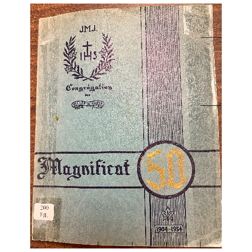 Souvenirs du Cinquantenaire des Filles de Jésus  - Magnificat 50 - 1904-1954