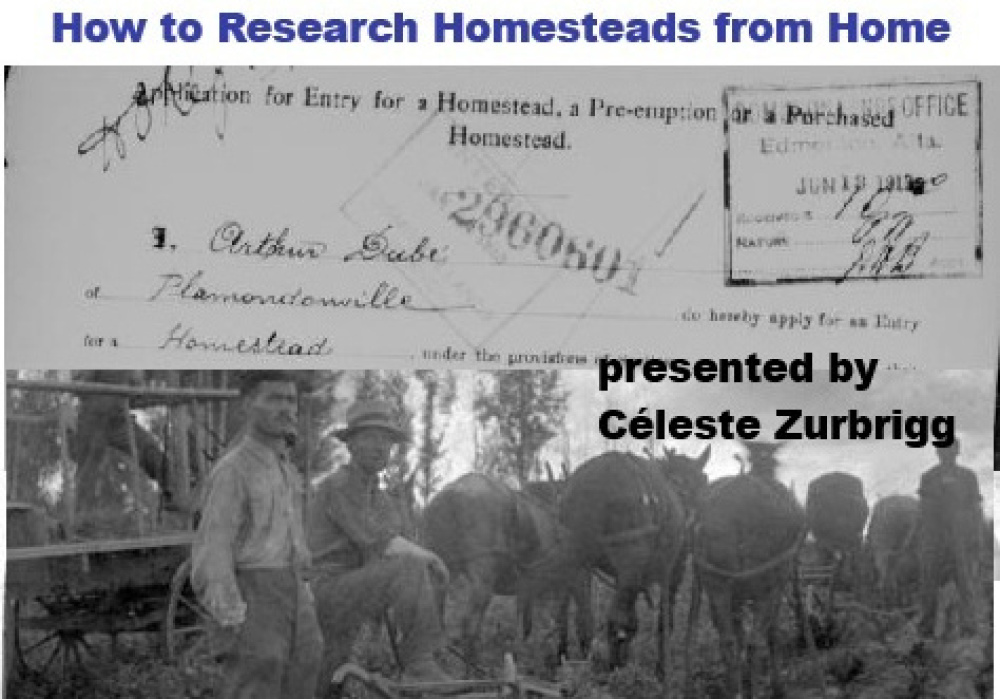 Causerie (en anglais) : How to Research Homesteads from Home by Céleste Zurbrigg