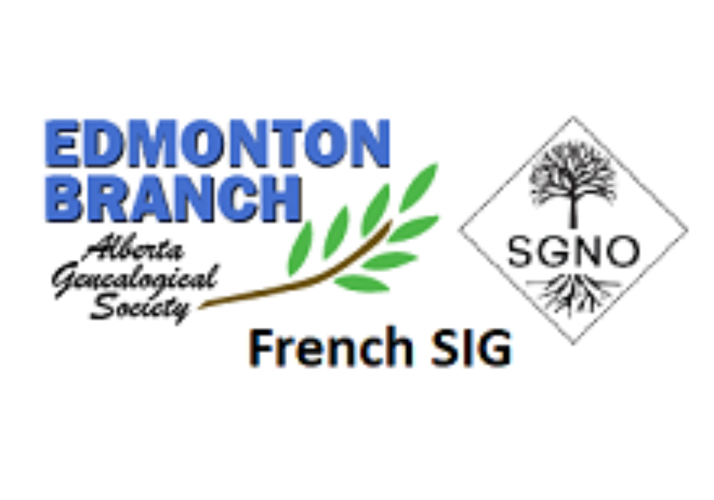 French Special Interest Group avec AGS Edmonton Branch